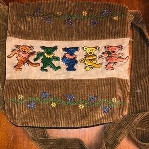 Vintage, corduroy, Grateful Dead, collectible